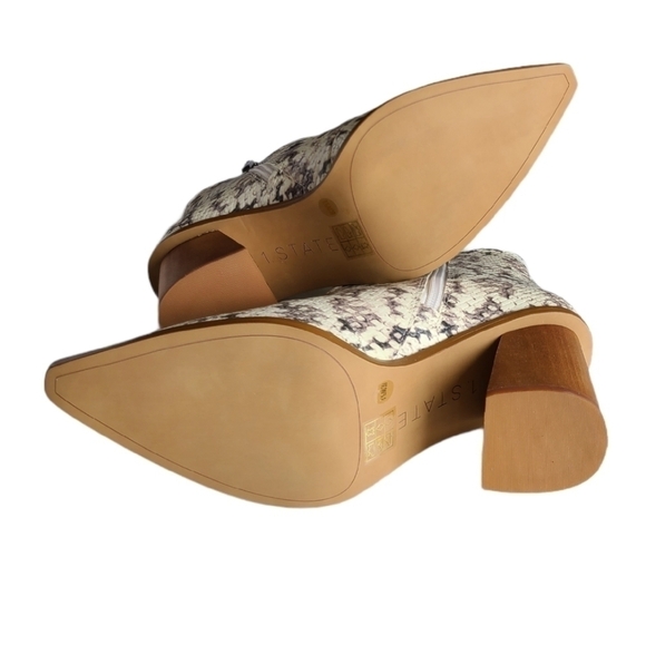 8.5 • 1.STATE • Kelte Pointed Toe Roccia Snake Bootie - Picture 4 of 7